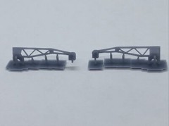 3D Printed Lakewood Ladder Bars GM A Body Drag Race Gasser 1/25 LBR Model Parts