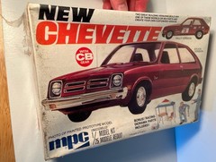 MPC Vintage 1976 Chevette with CB Gear Model Kit MIB/Sealed (B207)