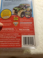 Grave Digger Monster Jam Wooden Truck Kit Lowes Build & Grow 2014 New Old Stock