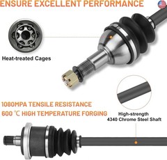 Rear Left/Right CV Axle Shaft for Can-Am Maverick 1000R / Max 1000R XDS XRS DPS