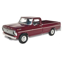 Skill 3 Model Kit 1970 Ford F 100 Custom Cab 4×4 Pickup Truck 1/25 Scale Model