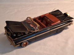 1959 Chevrolet Impala Convertible. Monogram 1/24 scale done ready for display!