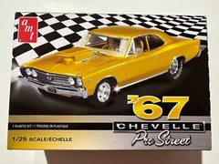 Model Car Parts – AMT ’67 Chevelle SS Pro Sport Carb & Air Cleaner 1/25 kitbash