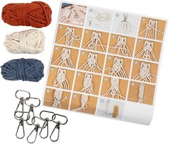 Creativ Mini Craft Kit Macramé – Key Rings (1 Pack)