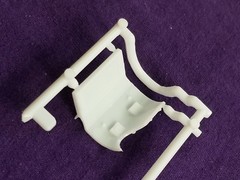1991 Chevy S-10 Lowrider SKID PLATE from Revell 1:25 Model Kit 91 Chevrolet
