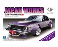 Aoshima 1/24 Nissan LB Works Japan 4Dr Plastic Model Kit