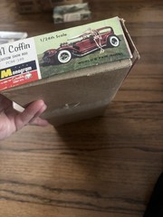 Vtg 1964 Monogram LI’L COFFIN Custom Show Rod | 1/24 Scale Model Car Kit PC94