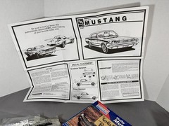 1/25 Scale AMT Pro Shop 1966 Ford Mustang Coupe Hardtop Prepainted and Detailed