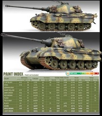 Academy 13229 1/35 German KING TIGER “Last Production” US SELLER FREE Shipping