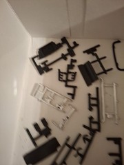 AMT ’67 SHELBY GT-350 MODEL CAR KIT BLK plastic 1:25 AMT834 Partially Together