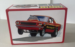 AMT FUNNY CAR MUSTANG GT 427 RETRO DELUXE KIT AMT 888/12 = OPEN BOX SEALED BAGS