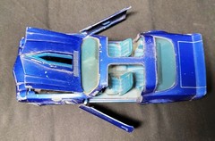 Ertl 1979 Chevrolet Blue Z28 Camaro Bonus T-Top 1/25 Scale Diecast Muscle Car