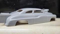 1/24 scale resin 3d printed 1949 Mercury Blown Pro Mod drag body model slot car