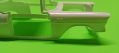 57 1957 Chevy Bel Air Hardtop 1/25 Body Hood Door Hinges OLD REVELL TOOL Model