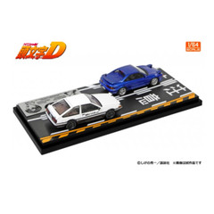 Modelers Initial D Kogashi Kai MR2 (SW20) Takumi Fujiwara Treno (AE86) Minicar