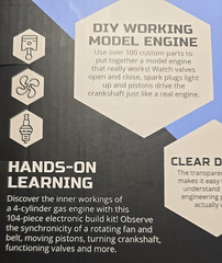 Discovery Mindblown 4-Cylinder Model Engine Kit STEM Build Techcore