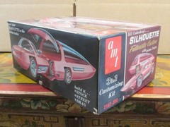 SILHOUETTE CUSTOM CAR & TRAILER, AMT 2162-200, c. 1960s, Unbuilt and Complete