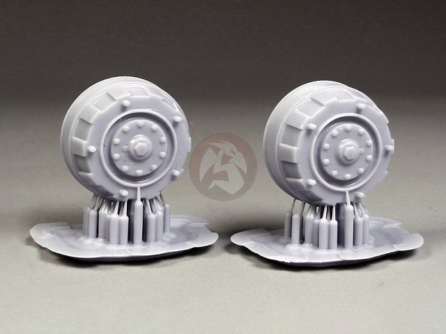 Rado 1/35 MiniArt Wheel Adapters for Rado Sd.Kfz.234 Series Wheels Sets RDM35S33