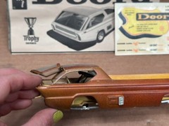 67 Dodge Custom Built Pickup Deora Built AMT Model Pieces 1:24 Original