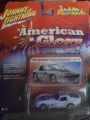 2005 Johnny Lightning AMERICAN GLORY 65 SHELBY COBRA DAYTONA #16 SEE PHOTOS