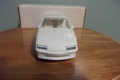 Ertl/AMT 1990 Chevy Beretta GTZ Promo Car with Original Box, White, New Cond.