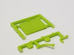 1967 Chevelle Malibu RADIATOR & HOSES from Revell 1:25 Model Kit 67 SS