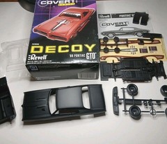 Vintage MONOGRAM REVELL 1/32 Snap-tite ’68 GTO JUDGE model kit THE PUNISHER