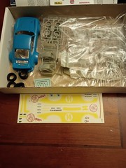 Heller 1/24 Porsche 934 Carrera RSR with Bonus Fred Cady Sunoco racingdecal !