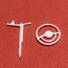 Steering Wheel 1953 Ford Victoria 1:25 Scale Model Car Part AMT