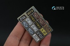 Quinta Studio 1/24 1/25 Metal License Plates NY DE MA MD VT PA DC NH RI 40s-50s
