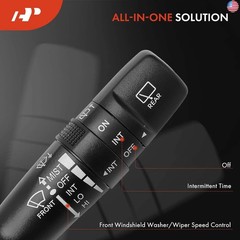 A-Premium Front Rear Windshield Wiper Switch Lever Compatible with Hyundai
