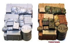 1/35 Italeri/Tamiya M101 Trailer Load #1 – Value Gear – Resin Cargo/Stowage