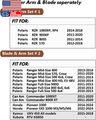 170 Degree Wiper Motor Kit Universal Type for Various UTV Fits Polaris RZR Range