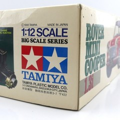 1995 Tamiya Rover Mini Cooper 1.3i 1/12 Scale Model Kit Big Scale Series No. 31
