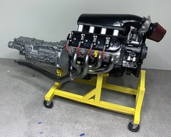 1/12 Camaro LS Engine/T-56 “Direct Fit” Engine Package – Fuel Injected