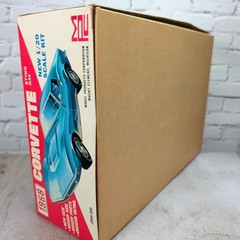 Vintage MPC 1968 Corvette Sting Ray 427 Hardtop 1/20 Partial Build
