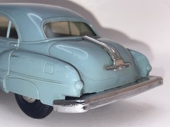 AMT 1951 Pontiac Chieftain Eight Sedan 1/26 Wind-Up Promo LIGHT BLUE/GRAY VF+
