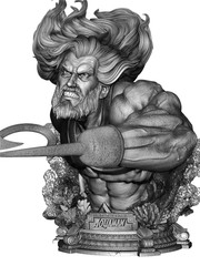 Aquaman Bust model kit unassembled unpainted see Description