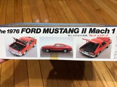 THE 1976 FORD MUSTANG II MACH 1 MODEL KIT DOYUSHA VINTAGE