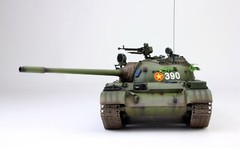 (Pre-Order) NVA T-54 Tank in April-30-1975, Vietnam war 1:35 Pro Built Model