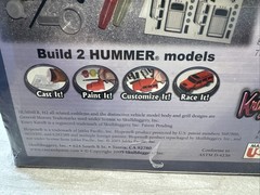 Skullduggery Krazy Kars Cast & Paint Hummer H2 1/64 Scale 2 Model Kits in One