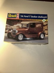 Revell 1926 Ford T Sedan Delivery 1:25 Scaled Sealed In Original Plastic