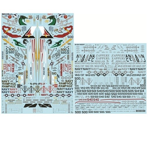Furball Decals for 1/48 EA-18G Growler Anthology PART II