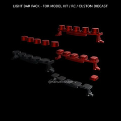 1/25 resin 3d printed LED light bar pack #1 by Nahuel Customs
