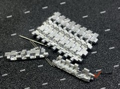 1/32 German Strumtiger/Tiger I Mid/Late Tank Lead-tin Alloy Track Links w/Pins