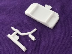 1970 Firebird RADIATOR & HOSE from Revell 1:24 Model Kit 70 Pontiac Trans Am