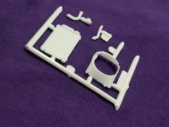 1969 Camaro RADIATOR , SHROUD & HOSES from Revell 1:25 Model Kit 69