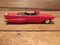 VINTAGE AMT 1959 EDSEL CORSAIR Convertible MODEL KIT – Junkyard Parts!