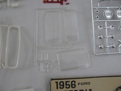 1965 AMT 1/25 Trophy Series 1956 Ford Victoria 3 in 1 Model Car Kit #2156 Read!