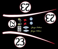 #23 George Follmer Lola T70 1970 1/24th – 1/25th Scale Decals